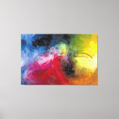 De dans canvas afdruk (Voorkant)