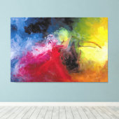 De dans canvas afdruk (Insitu (Houten vloer))