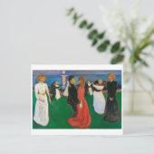 De Dans des Levens | Edvard Munch | Briefkaart (Staand voorkant)