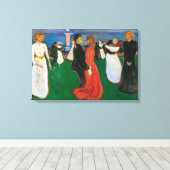 De Dans des Levens | Edvard Munch | Canvas Afdruk (Insitu (Houten vloer))