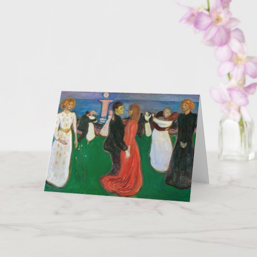 De Dans des Levens | Edvard Munch | Kaart (Orchidee)