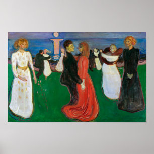 De Dans des Levens Edvard Munch Poster