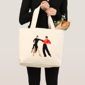 De dans grote tote bag (Voorkant (product))