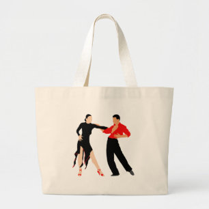 De dans grote tote bag
