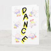 De dans… Het is uw Verjaardag Kaart (Voorkant)