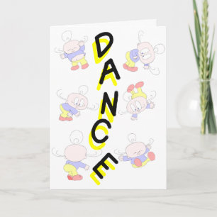 De dans… Het is uw Verjaardag Kaart
