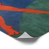 De dans II van Henri Matisse Poster (Hoek)