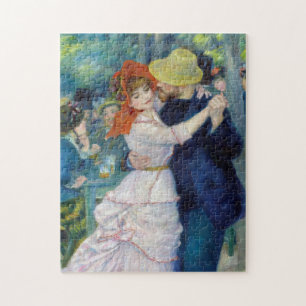 De dans in Bougival van Pierre-Auguste Renoir Legpuzzel