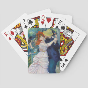 De dans in Bougival van Pierre-Auguste Renoir Pokerkaarten
