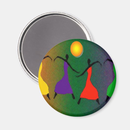 De dans magneet (Voorkant / Achterkant)