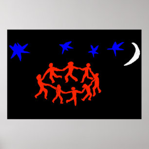 De dans ~ Modern Art Poster