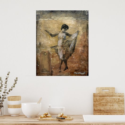 De dans poster (Keuken)