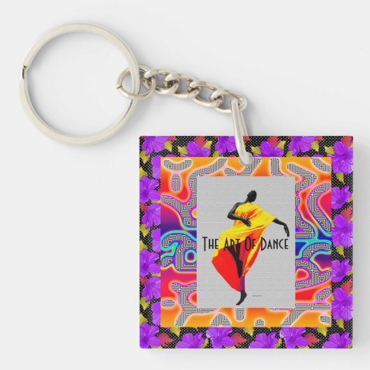 De dans sleutelhanger (voorkant)