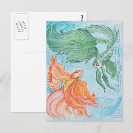 De Dans van Betta Briefkaart (Voorkant / Achterkant)