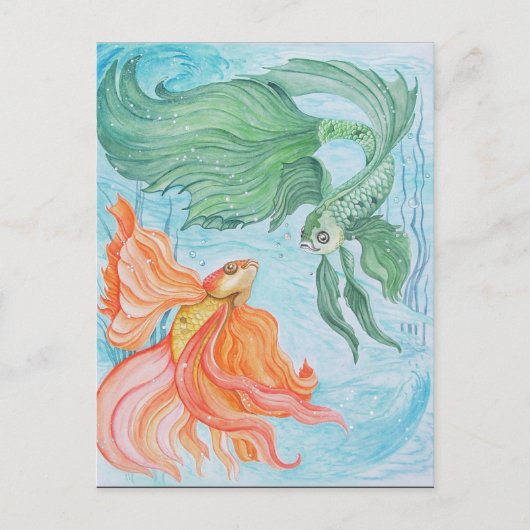 De Dans van Betta Briefkaart (Voorkant)