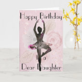 DE DANS VAN DE BALLERINA VAN DE DANS!! HET KAART (Gele Bloem)