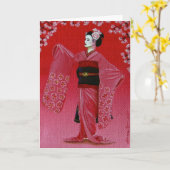 De "dans van de Bloesem van de Kers" (Miyako Kaart (Gele Bloem)