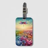 De Dans van de Dragonfly - Bagagelabel (Voorkant (verticaal))