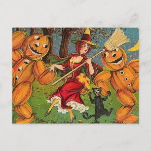 De dans van de getuige - Halloween Briefkaart