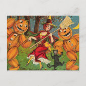 De dans van de getuige -  Halloween Briefkaart (Voorkant)