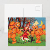 De dans van de heks briefkaart (Voorkant / Achterkant)