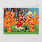 De dans van de heks briefkaart (Voorkant)