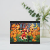 De dans van de heks briefkaart (Staand voorkant)