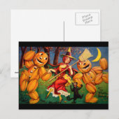 De dans van de heks briefkaart (Voorkant / Achterkant)