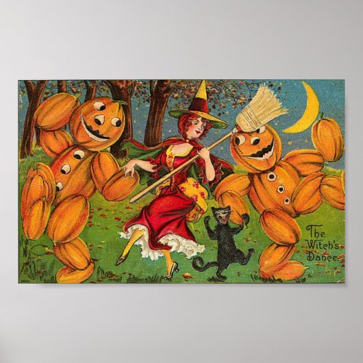 De dans van de heks poster (Voorkant)