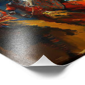 De dans van de Maasai, Afrika Foto Afdruk (Hoek)