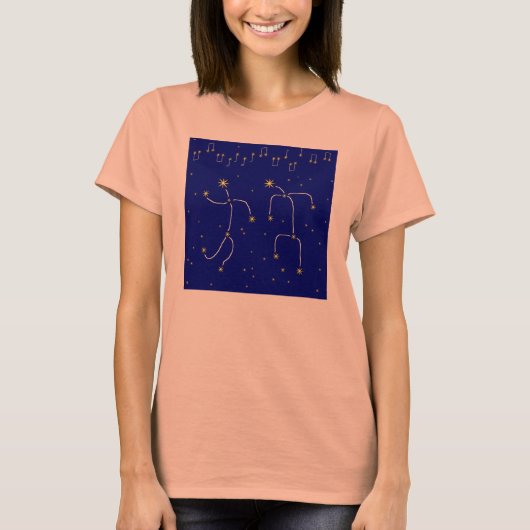 De Dans van de ster T-shirt (Voorkant)
