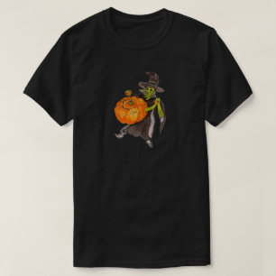 De Dans van de Tovenaar van de Heks van de Pompoen T-shirt