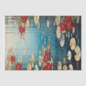 De dans van de waterlelies - Decoupage - Tissuepapier (Voorkant)