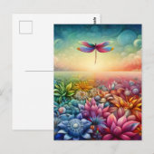 De Dans van Dragonfly Briefkaart (Voorkant / Achterkant)