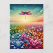 De Dans van Dragonfly Briefkaart (Voorkant)