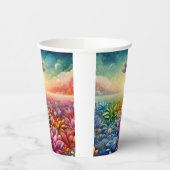 De Dans van Dragonfly Papieren Bekers (Links)