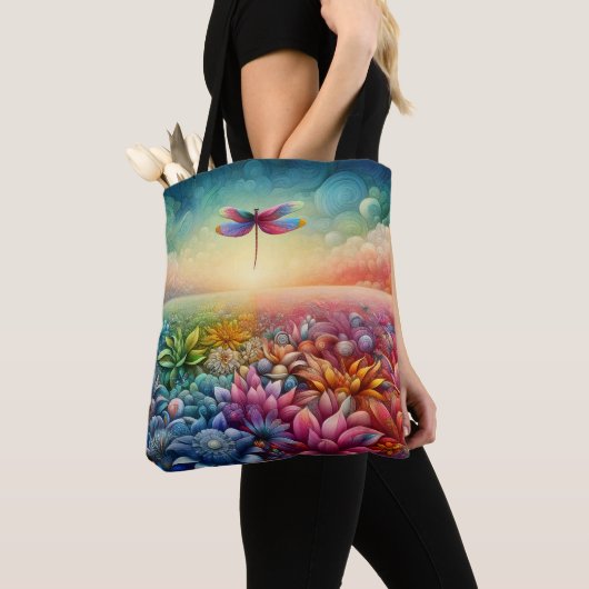 De Dans van Dragonfly Tote Bag (Dichtbij)