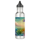 De Dans van Dragonfly Waterfles (Links)