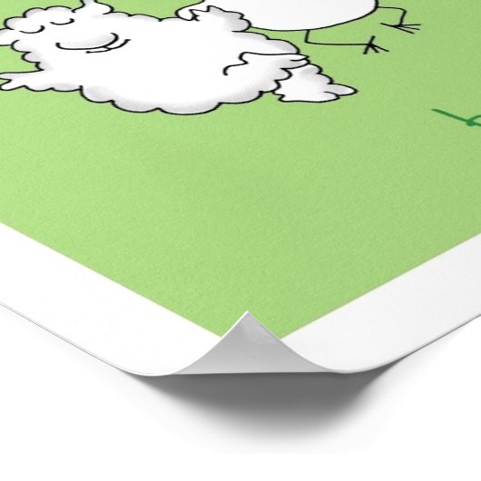 DE DANS VAN HET BOERENERF! poster door Sandra (Hoek)