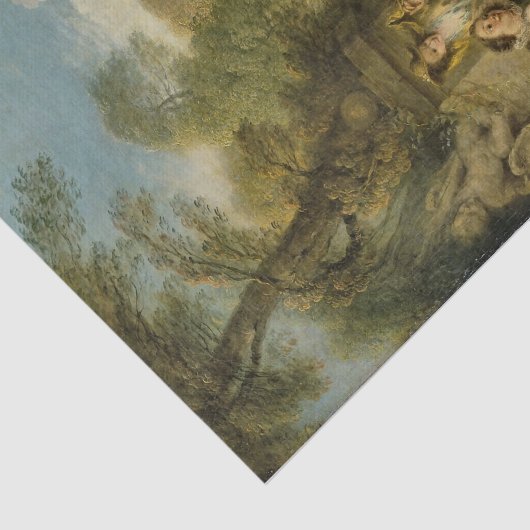 De dans van Jean-Baptiste Pater Tissuepapier (Detail)