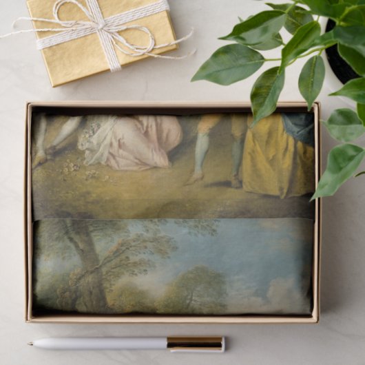 De dans van Jean-Baptiste Pater Tissuepapier (Geschenk)