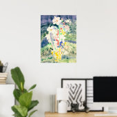 De dans van Narcissus - Charles Demuth Poster (Thuiskantoor)