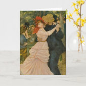 De Dans van Pierre-Auguste Renoir in Bougival Kaart (Gele Bloem)