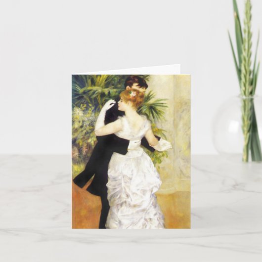 De Dans van Renoir in de Kaart van de Nota van de (Voorkant)