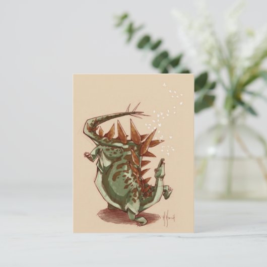 De Dans van Stego Briefkaart (Staand voorkant)