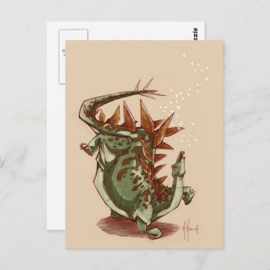 De Dans van Stego Briefkaart (Voorkant / Achterkant)