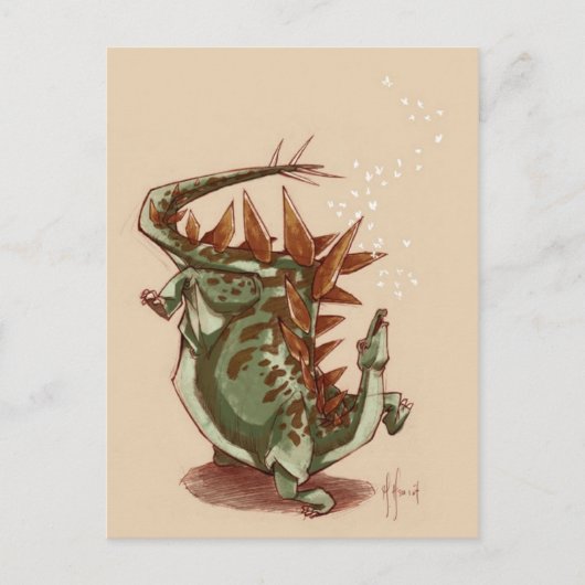 De Dans van Stego Briefkaart (Voorkant)