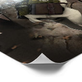 De dans van Vengeance Goat en de Rode Baron Poster (Hoek)