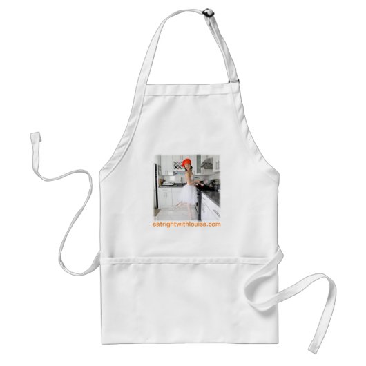 De dansende Chef Apron Standaard Schort (Voorkant)