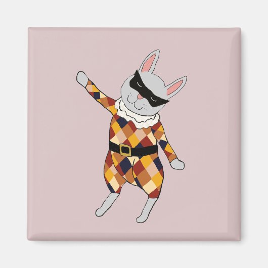 De dansende Magneet van het Konijntje van de Harle (Voorkant)